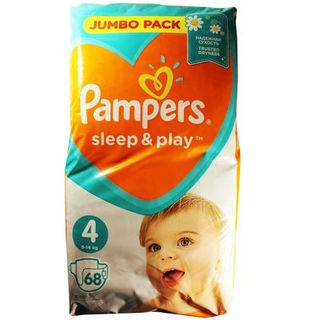 Pampers Подгузники Sleep & Play Maxi 9-14 кг, 68шт